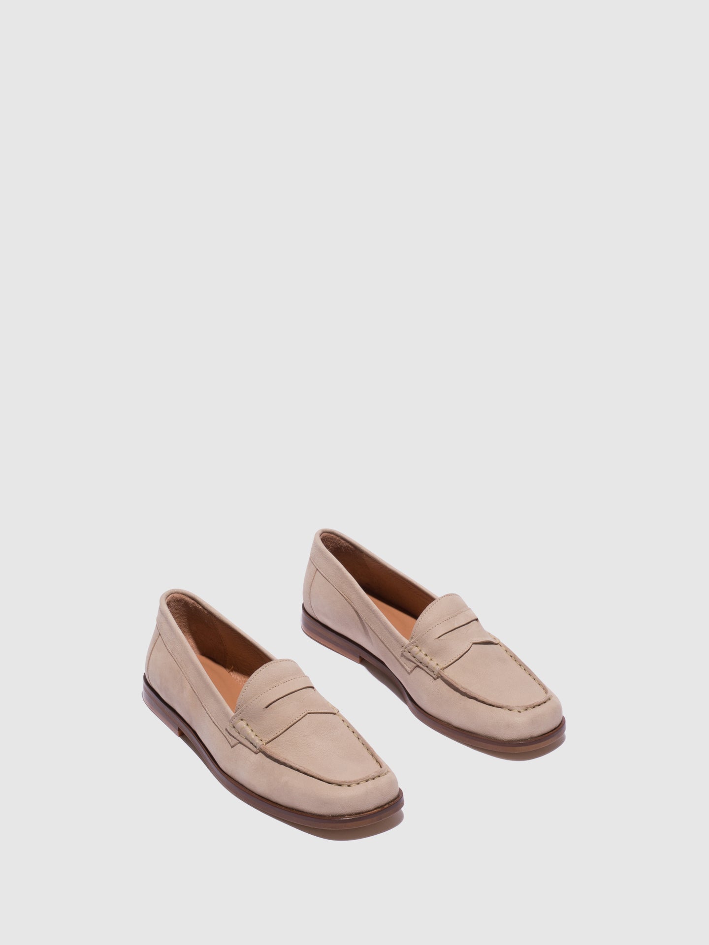 Foreva Sapatos Mocassins em Taupe